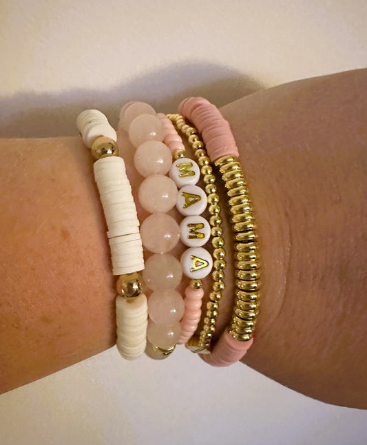 The Mama stack: rose quartz